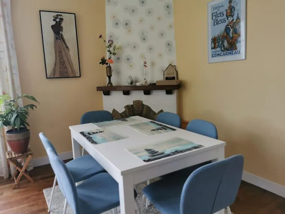 Ty Mam Goz - Plages A 5 Min - Wifi - Jardin Конкарно Апартаменты